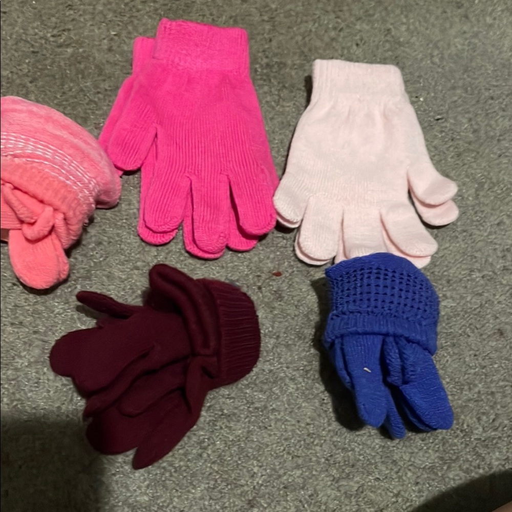 Colorful Kids Gloves Set